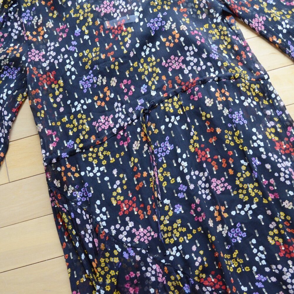See by Chloé Multi-Coloured Floral Printed Dress Size 38 US S - Picture 9 of 15